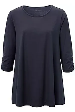 Green Cotton Rundhals-Longshirt Filippa