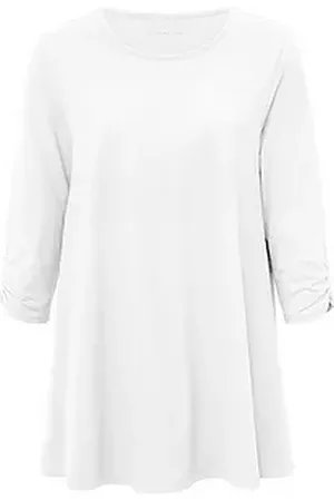Green Cotton Rundhals-Longshirt Filippa