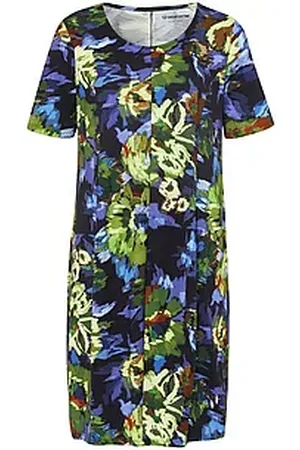 Green Cotton Jersey-Kleid Oda