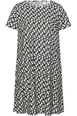Green Cotton Jersey-Kleid Naja