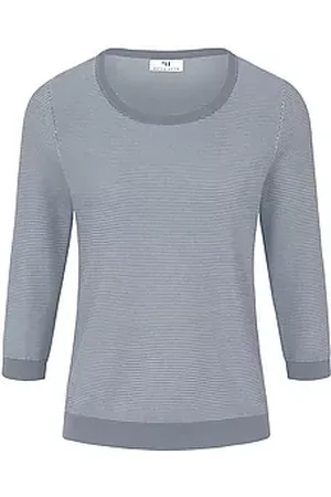 Peter Hahn Rundhals-Pullover aus 100% SUPIMA®-Baumwolle