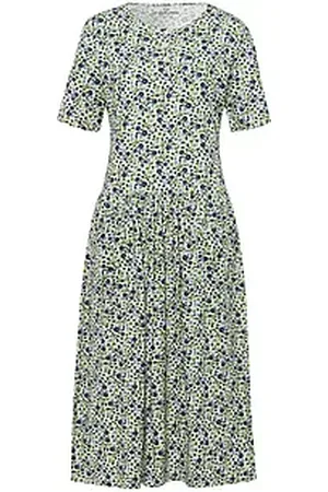 Green Cotton Jersey-Kleid Hanne