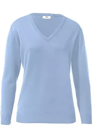Peter Hahn V-Pullover aus 100% Schurwolle Pure Tasmanian Wool
