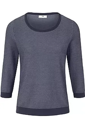 Peter Hahn Rundhals-Pullover aus 100% SUPIMA®-Baumwolle