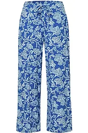 Green Cotton Knöchellange Hose Sanne