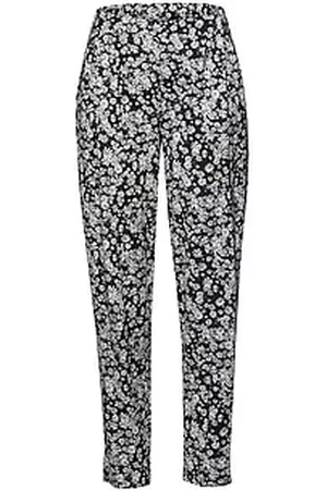 Green Cotton Knöchellange Bundfalten-Hose Karla
