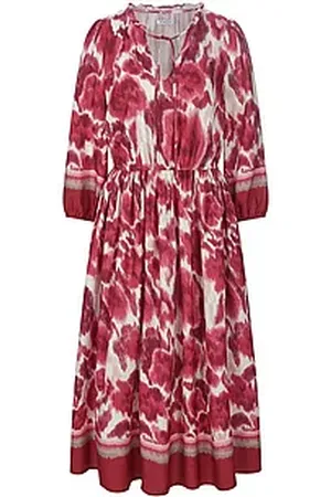 Peter Hahn Kleid Rundhals-Ausschnitt