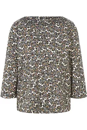 Green Cotton Shirt Maja 3/4-Arm