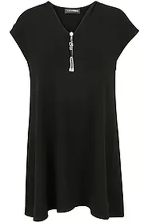 Doris Streich Long-Shirt V-Ausschnitt
