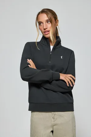 Polo Club® Sweatshirt Mit Kurzem Reißverschluss Und Rigby Go Logo - S