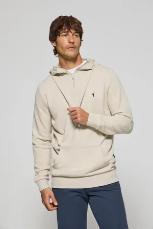 Polo Club® Sweatshirt Mit Kurzem Reißverschluss, Kapuze Und Rigby Go Stickerei - S