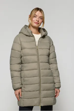 Polo Club® Ultraleichter Mantel Cecilia Taupe Abnehmbarer Kapuze Und Pc Stickerei - S