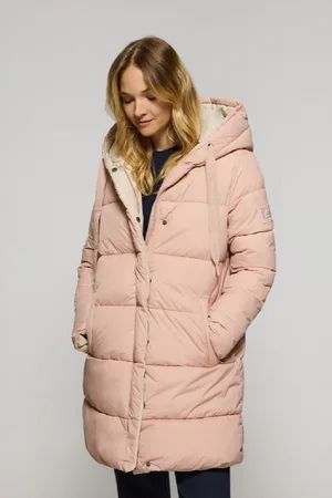 Polo Club® Wendemantel Gracia Rosa Mit Fester Kapuze Und Details - S
