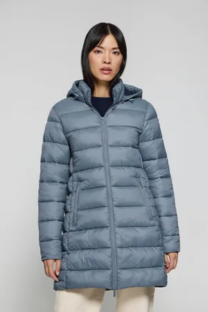 Polo Club® Ultralight-Mantel Suzette Denimblau Mit Rigby Go Aufnäher - S
