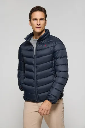 Polo Club® Ultralight-Jacke Chase Marineblau Mit Rigby Go Stickerei - S