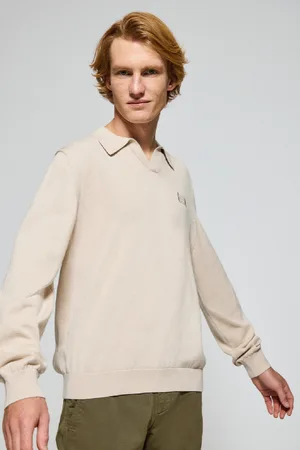 Polo Club® Strickpullover Martin Mit Polokragen Und Detail - S