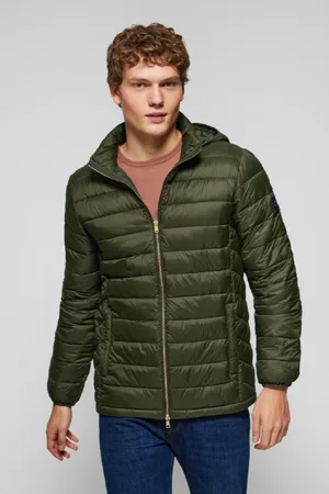 Polo Club® Ultraleichte Jacke Charles Grün Mit Kapuze Und Details - S