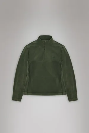 Rains Addis Fleece Curve Half Zip