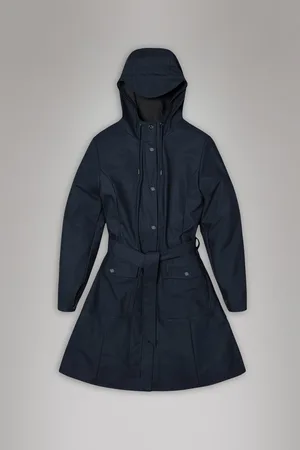 Rains Curve Long Jacket
