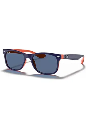 Ray-Ban NEW WAYFARER KIDS Sonnenbrillen Fassung Blau Glas 47-15