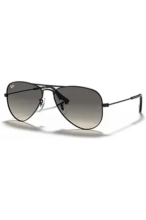 Ray-Ban AVIATOR KIDS Sonnenbrillen Fassung Grau Glas 50-13