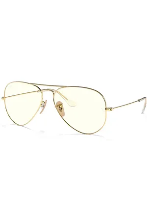 Ray-Ban AVIATOR CLEAR EVOLVE Sonnenbrillen Fassung Grau Glas 55-14