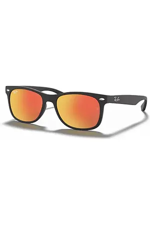 Ray-Ban NEW WAYFARER KIDS Sonnenbrillen Fassung Rot Glas 47-15