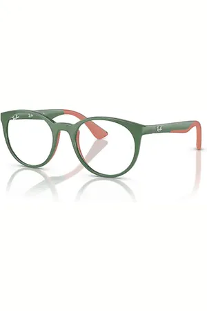 Ray-Ban RB1628 OPTICS KIDS BIO-BASED Fassung Klar Glas polarisiert 46-17