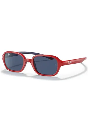 Ray-Ban RB9074S KIDS Sonnenbrillen Fassung Blau Glas 41-16