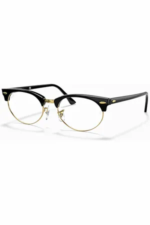 Ray-Ban CLUBMASTER OVAL OPTICS Fassung Klar Glas 52-19