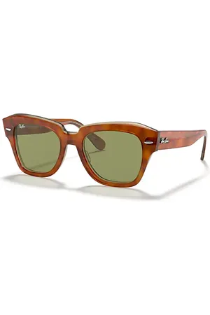 Ray-Ban STATE STREET Sonnenbrillen Fassung Grün Glas 49-20
