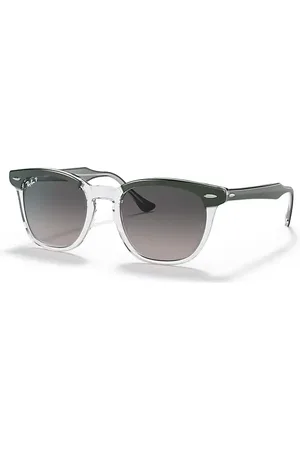 Ray-Ban HAWKEYE Sonnenbrillen Fassung Grau Glas polarisiert 52-21