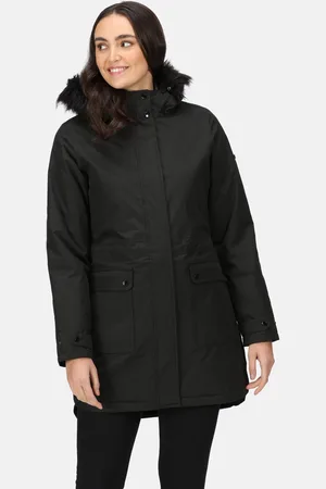 Regatta Sabinka Wasserdichter Damen-parka mit Fellbesatz , Größe: 36