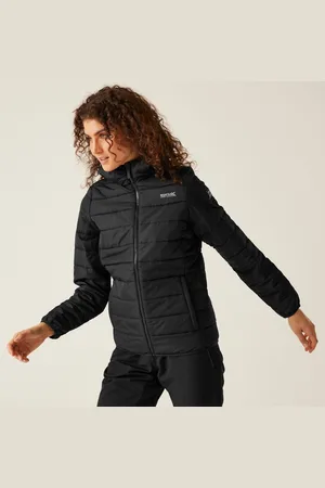 Regatta Helfa Isolierte, Gesteppte Walkingjacke mit Kapuze für Damen , Größe: 36