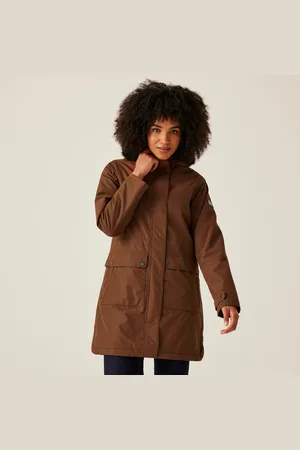 Regatta Sabinka II Wasserdichter Parka mit Fellbesatz für Damen , Größe: 34