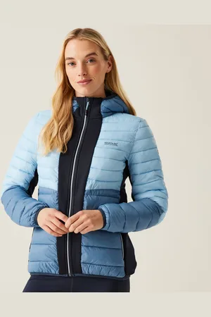Regatta Leedre Hybrid-jacke mit Kapuze für Damen Marine, Größe: 40