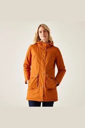 Regatta Voltera Wasserdichte, Isolierte, Beheizte Parka-damenjacke mit Kapuze und Pelzbesatz , Größe: 34
