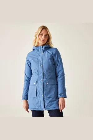 Regatta Voltera Wasserdichte, Isolierte, Beheizte Parka-damenjacke mit Kapuze und Pelzbesatz , Größe: 40