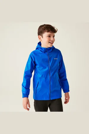 Regatta Pack It Leichte, Wasserdichte Walkingjacke mit Kapuze für Kinder , Größe: 13 Jr.