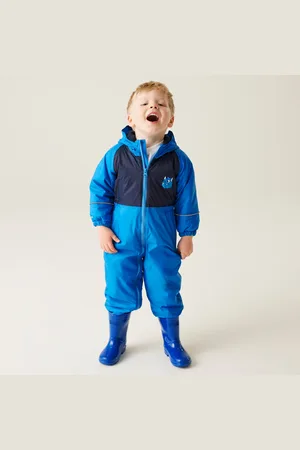 Regatta Mudplay III Atmungsaktiver, Wasserdichter Matschanzug für Kinder , Größe: 12-18 Months