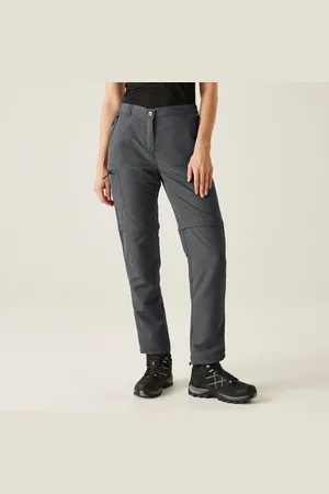 Regatta Chaska III Zip-off-wanderhose für Damen Schiefergrau, Größe: 36 Lang