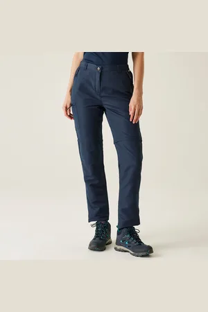 Regatta Chaska III Zip-off-wanderhose für Damen Marineblau, Größe: 44 Reg