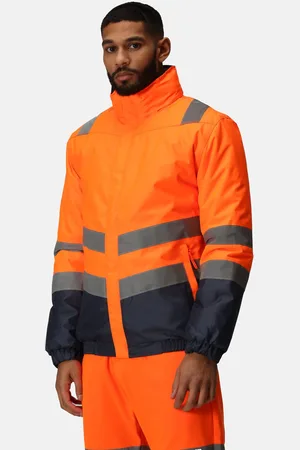 Regatta Hi-vis Wasserdichte Bomberjacke für Herren , Größe: 3XL