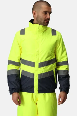 Regatta Hi-vis Wasserdichte Bomberjacke für Herren , Größe: M