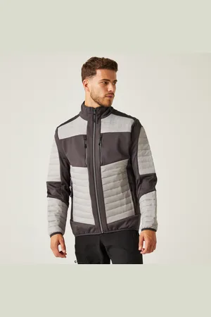 Regatta E-volve Thermal Hybrid-jacke für Herren Mineral Grey Ash, Größe: M