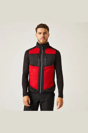Regatta E-volve Stretch Bodywarmer für Herren Classic Red Black, Größe: L