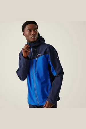 Regatta Birchdale Wasserdichte Walkingjacke mit Kapuze für Herren , Größe: 3XL