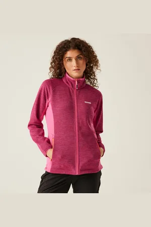 Regatta Highton IV Fleece mit Durchgehendem Reißverschluss für Damen Rosa, Größe: 42
