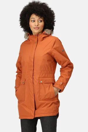 Regatta Sabinka Wasserdichter Damen-parka mit Fellbesatz , Größe: 44