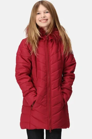 Regatta Fabrizia Isolierte Jacke mit Pelzbesatz und Kapuze für Kinder , Größe: 3-4 Jr.